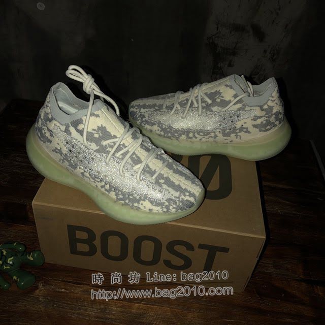 Adidas男女椰子鞋 阿迪達斯椰子380 Adidas Yeezy Boost 380 V3外星人  xhn1589